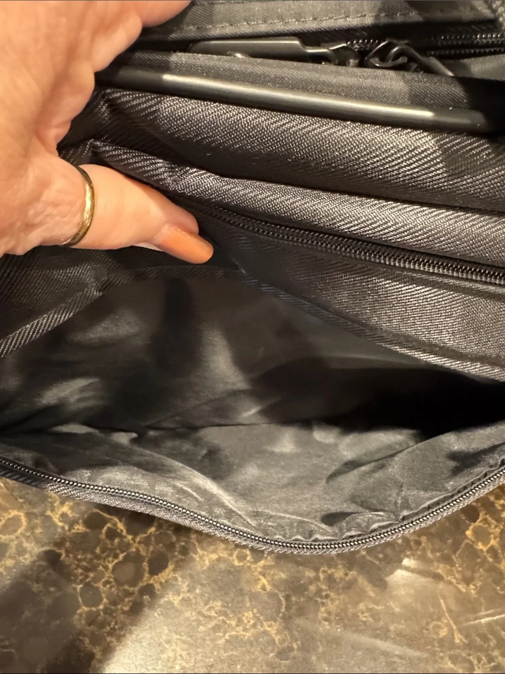 Targus 15.6” CityLite Briefcase for HP Black Business Laptop Front Organizer